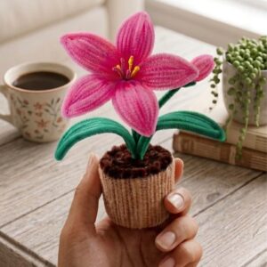 lily flower pot